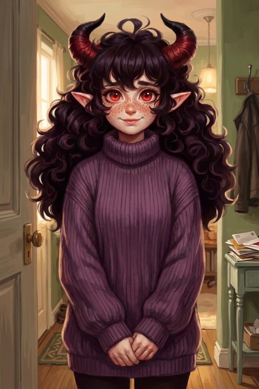 At the Door